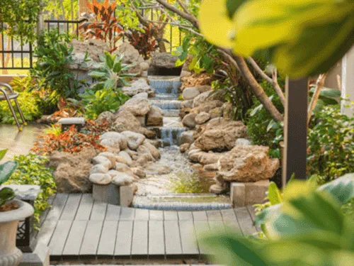 Decorative Rock Installation in Pittsburg