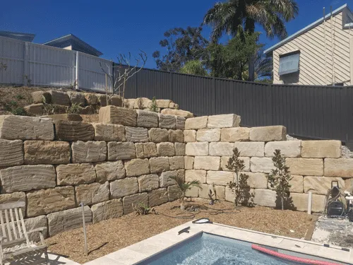 Decorative Rock Installation Pittsburg