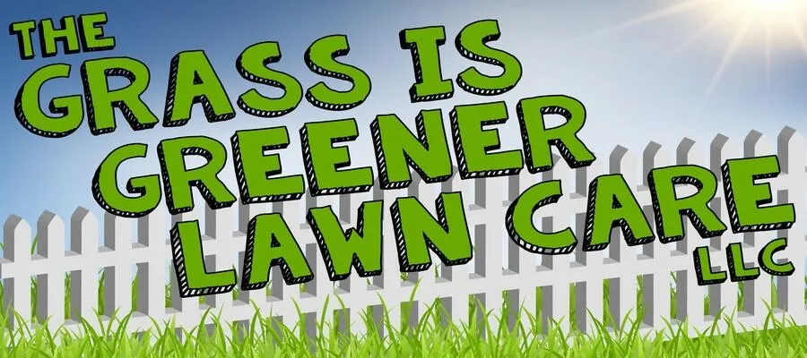 The Grass is Greener Lawn Care brand logo