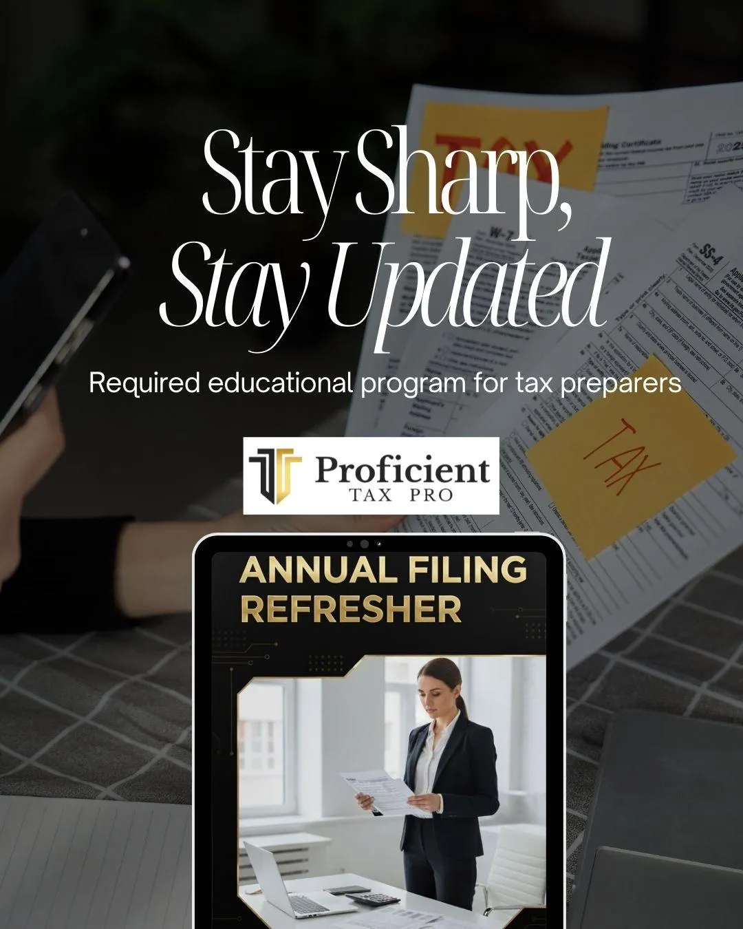 ANNUAL FILING REFRESHER