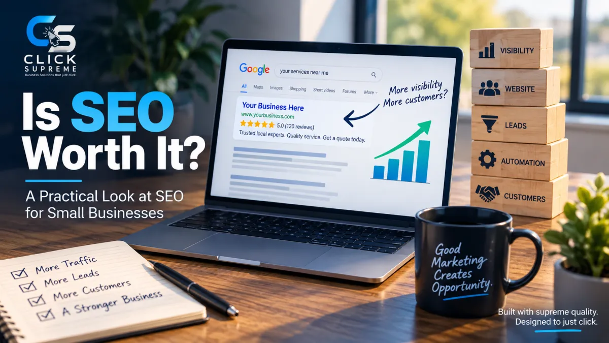 Is SEO Worth It? A Practical Look at SEO for Small Businesses