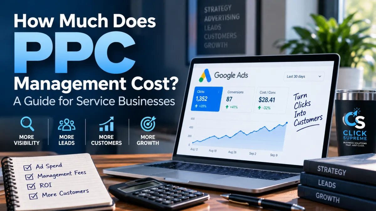 How Much Does PPC Management Cost? A Guide for Service Businesses