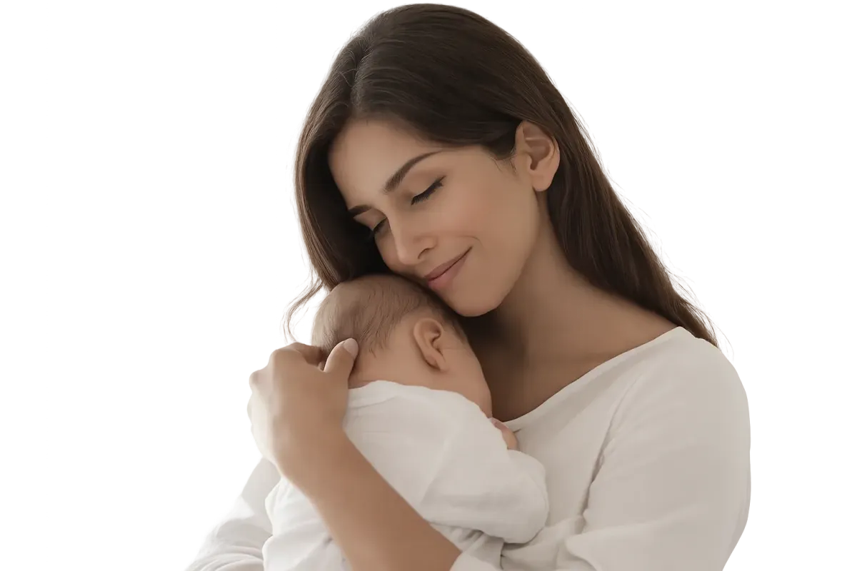 Mamá con bebe