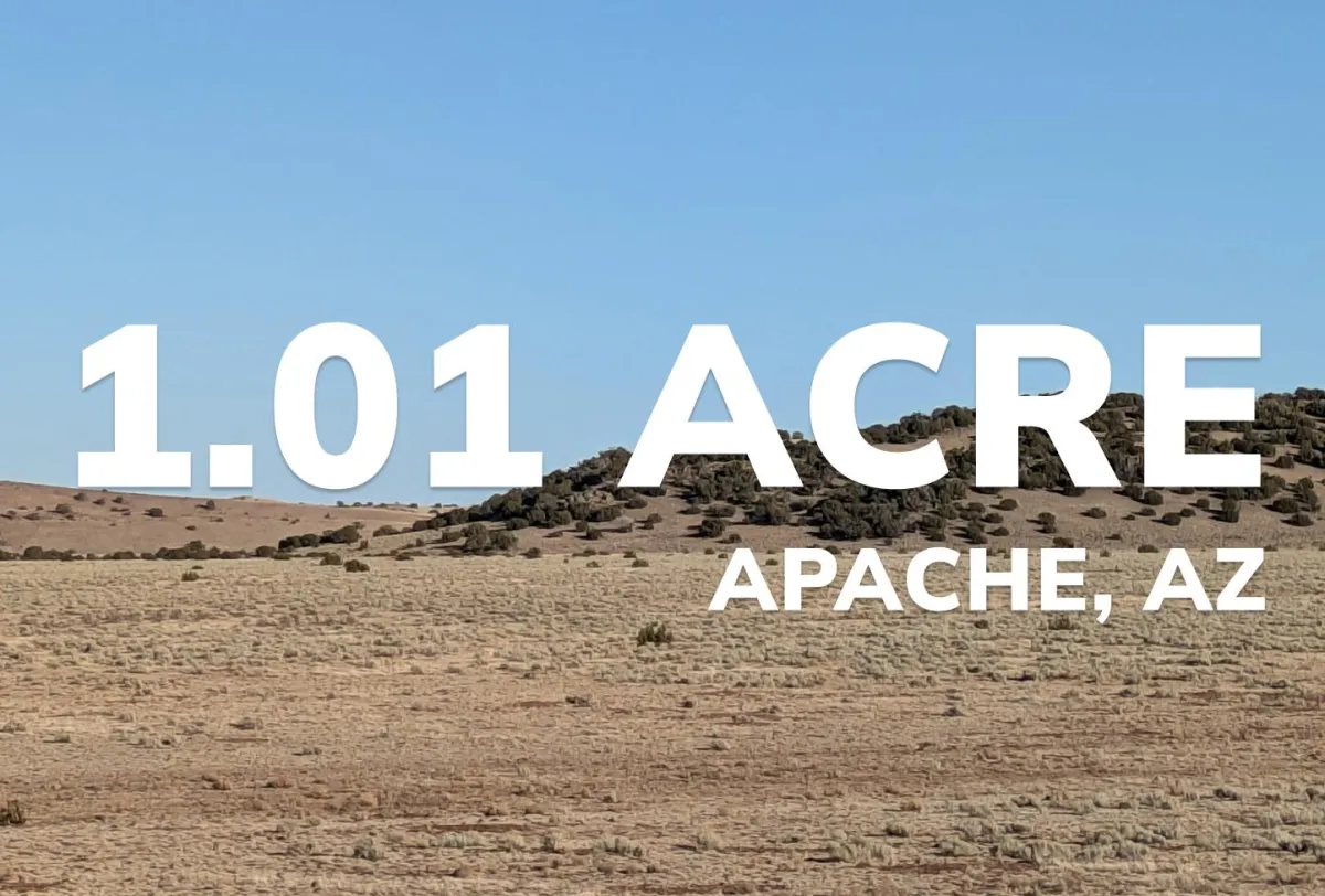 1.01acre in apache arizona