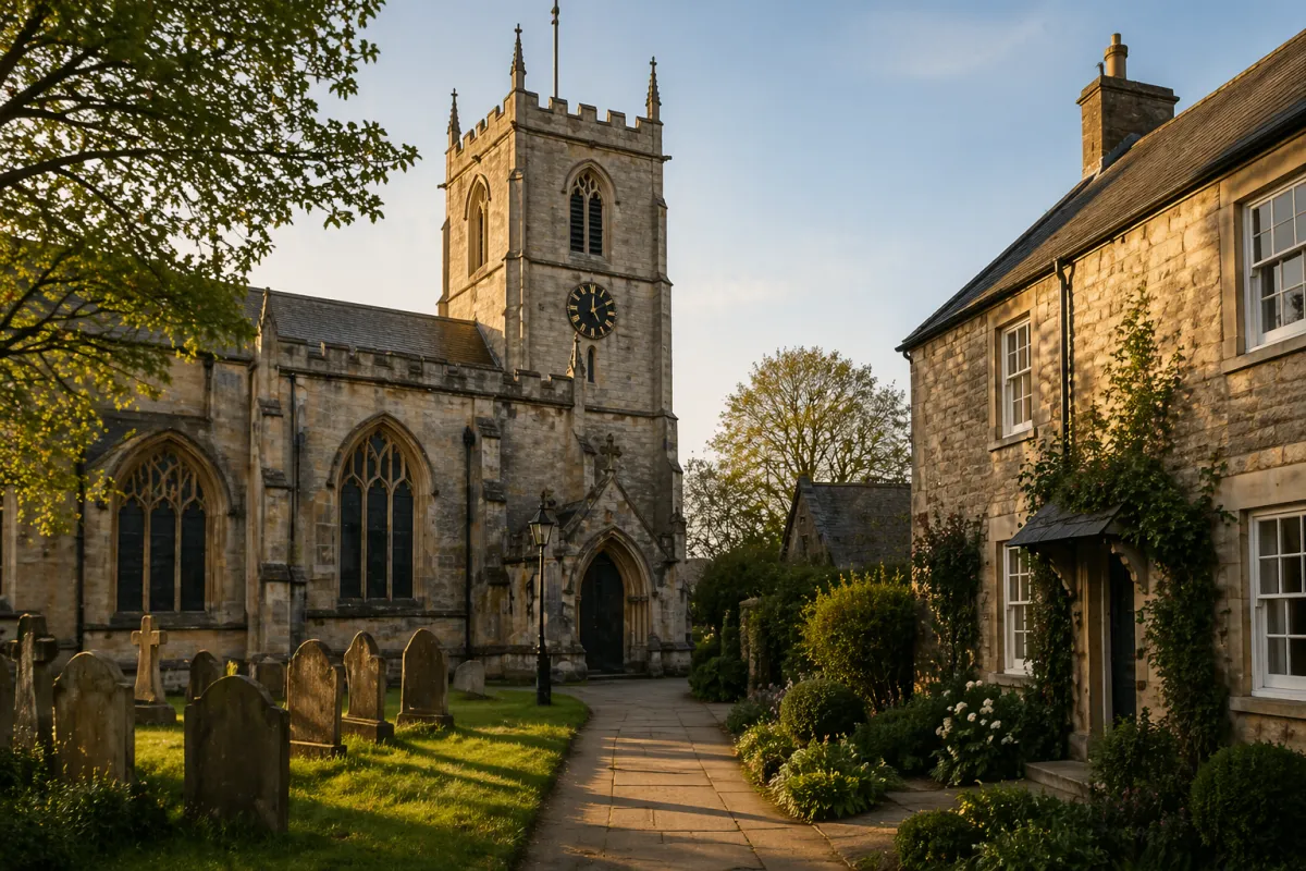 Church and clergy housing property maintenance in Bath and Bristol historic stone building exterior