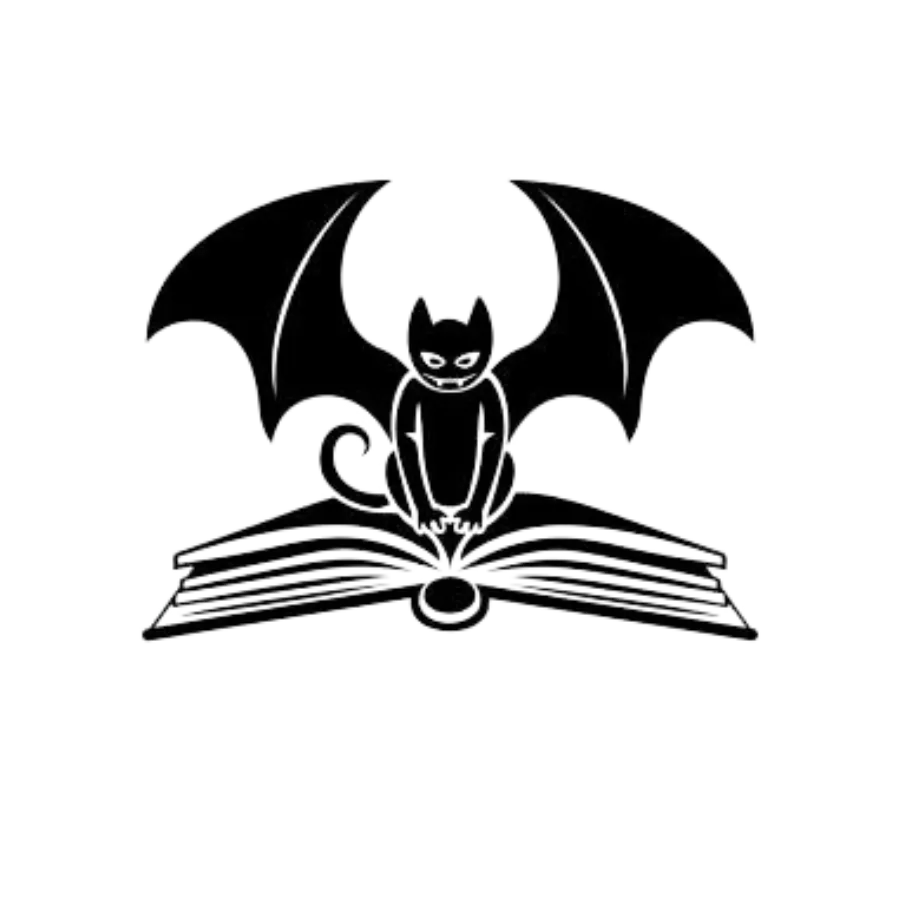 bat on a book