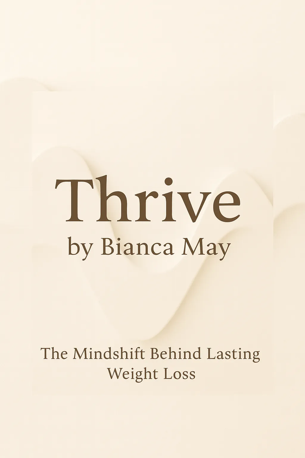 Thrive It was never about the food Image