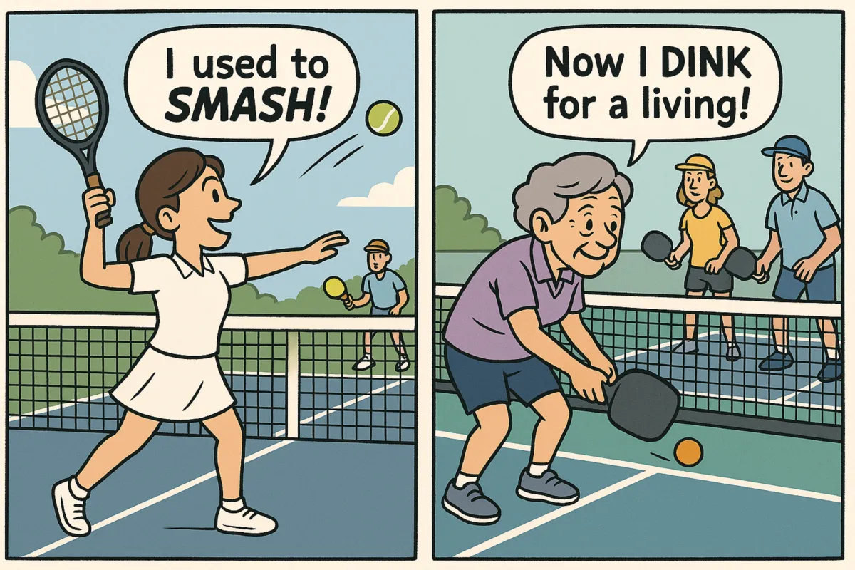 Pickleball Transition from Tennis