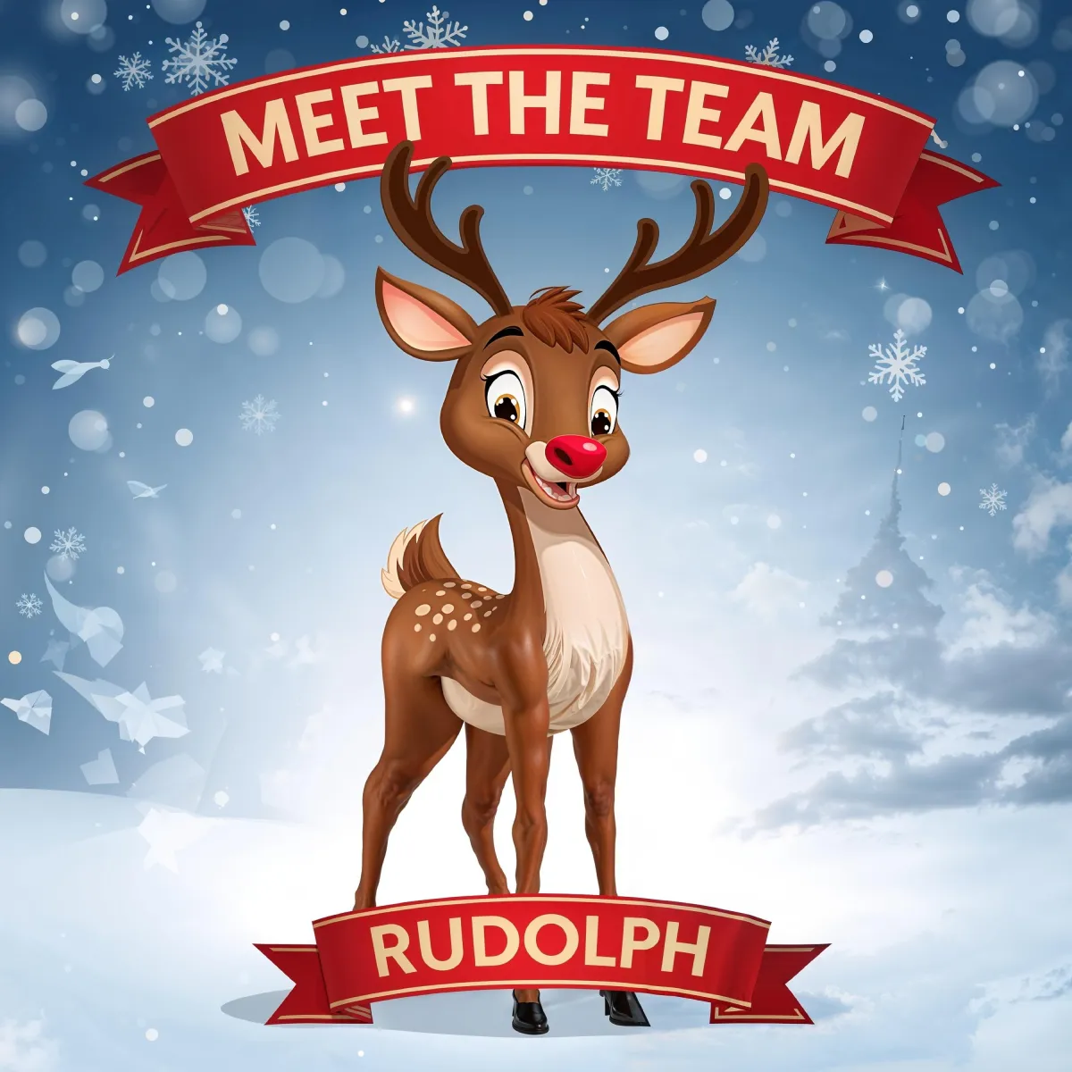 Rudolph the Red Nosed reindeer