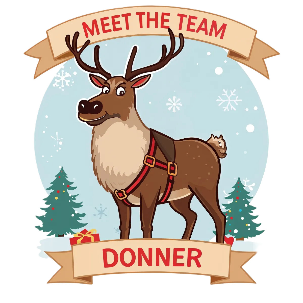 Donner is Santa's reindeer