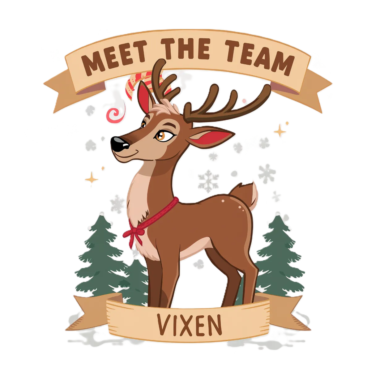 Vixen is Santa's reindeer