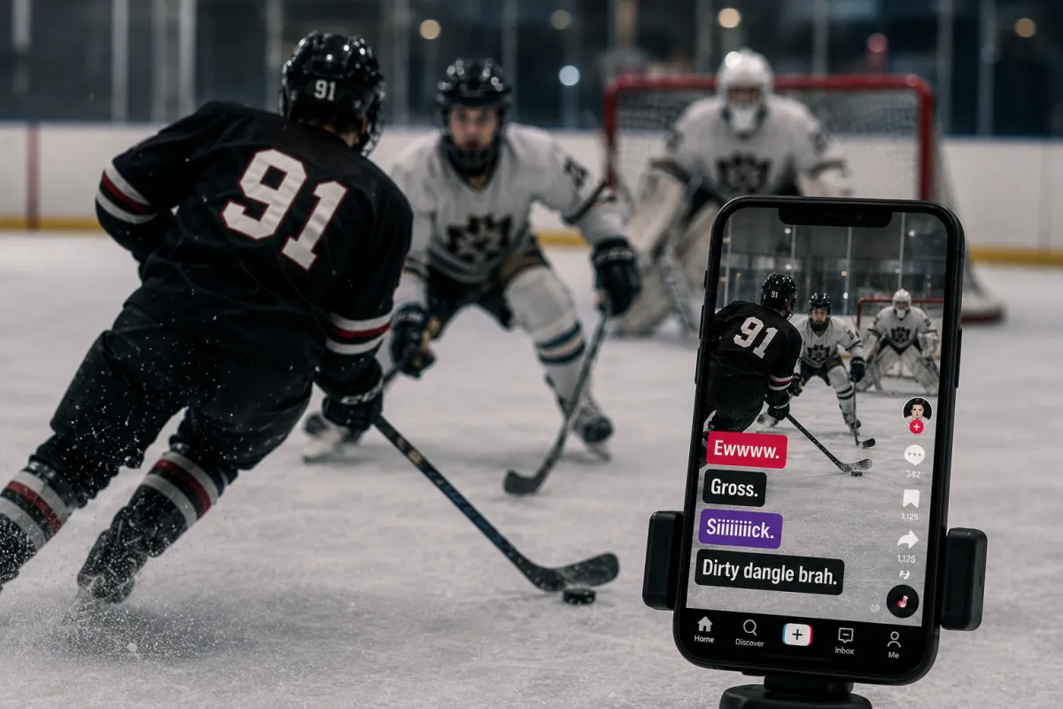 Steak or Sizzle: Dirty Dangles, TikTok Clips, and the Difference Between Looking Skilled and Winning Hockey Games.