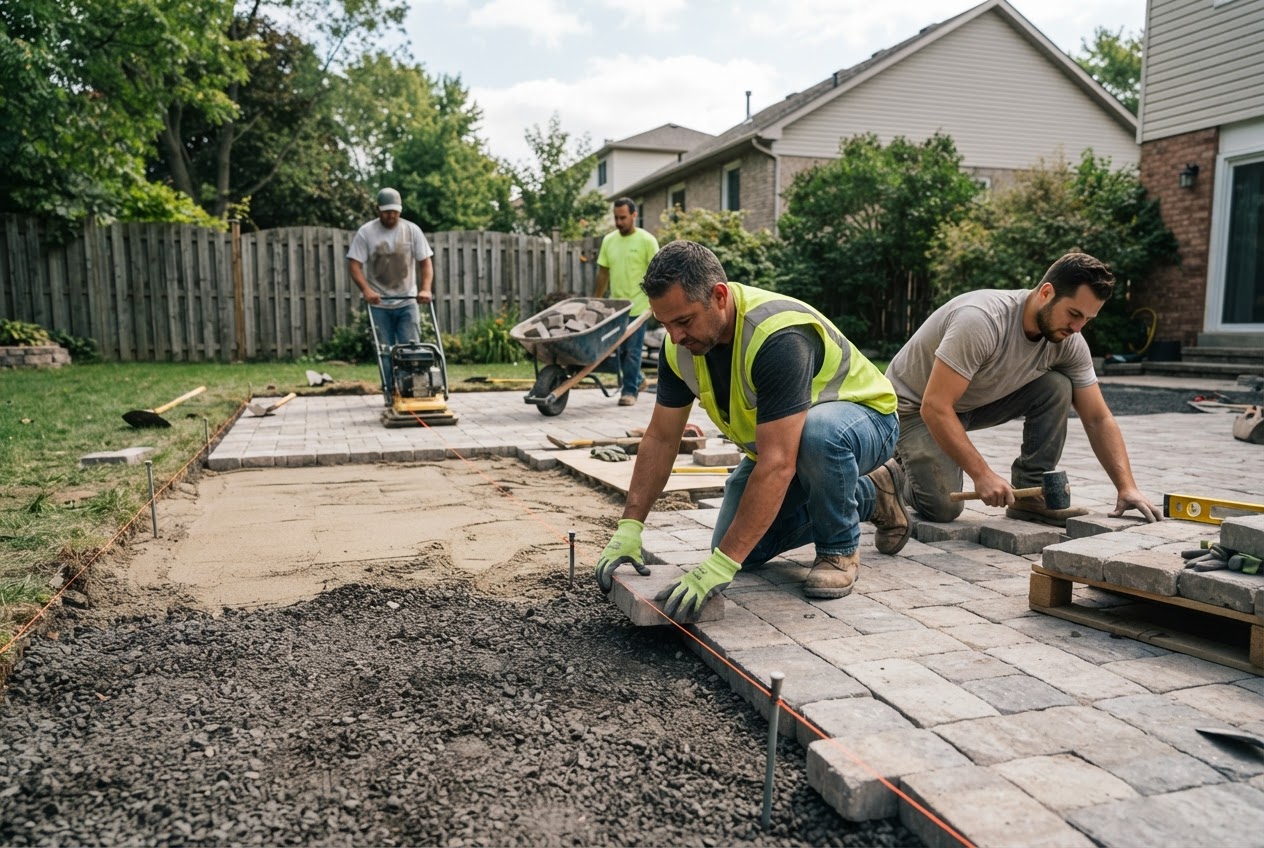 Patio Construction in McHenry, IL