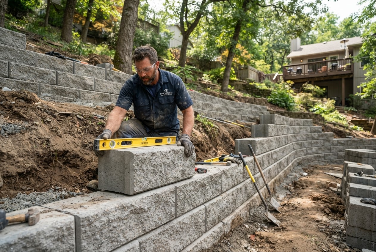 Retaining Walls in McHenry, IL