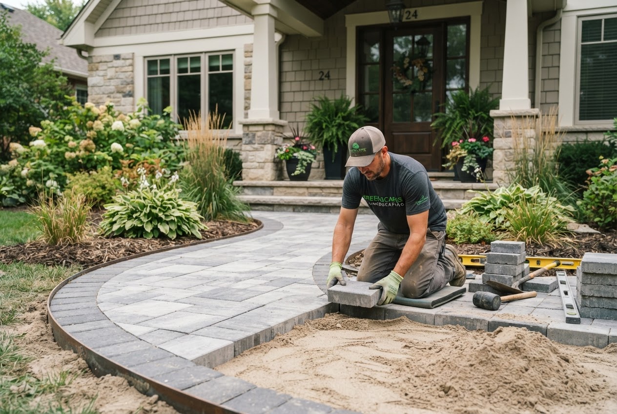 Walkway Installation in McHenry, IL