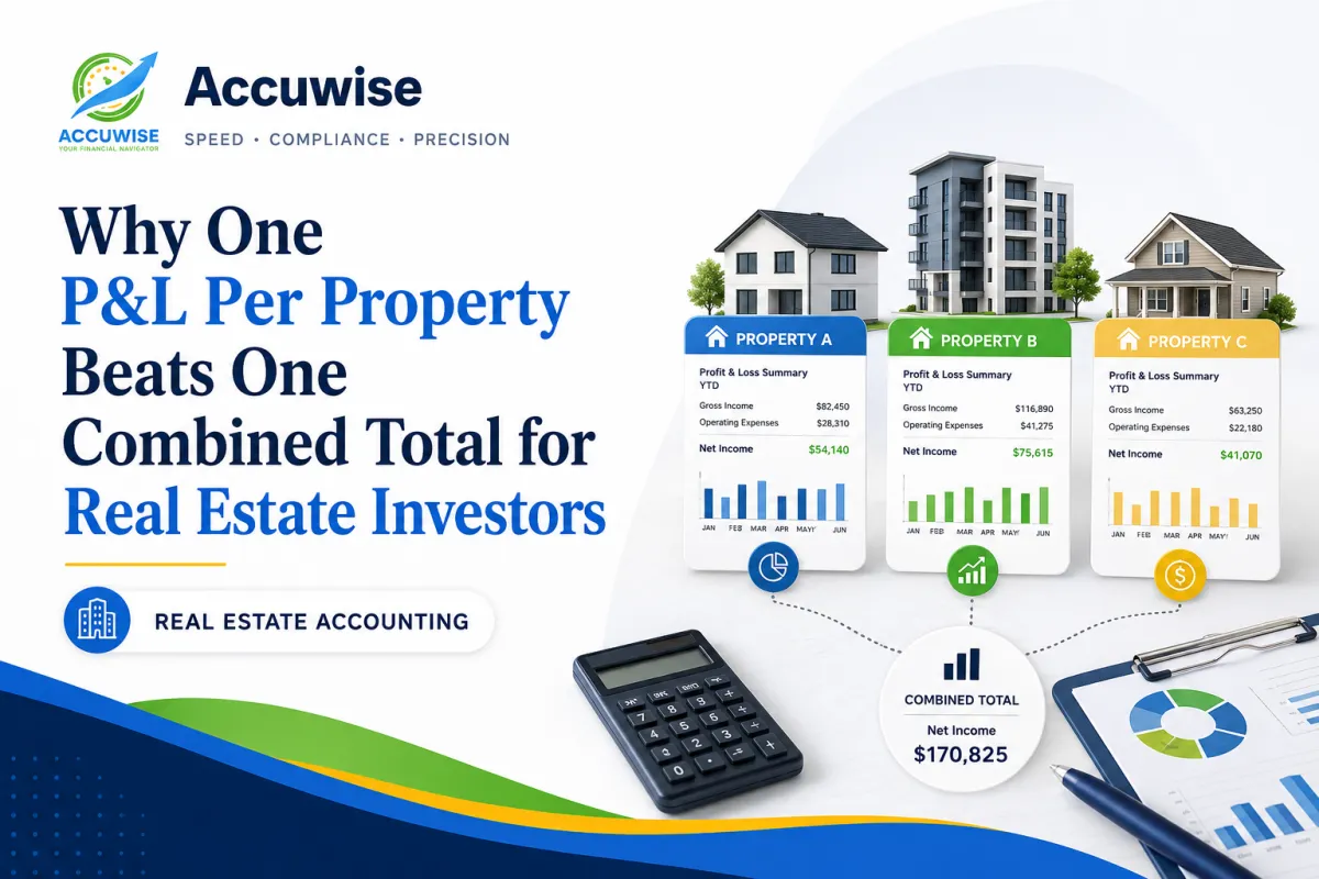 Why One P&L Per Property Beats One Combined Total for Real Estate Investors