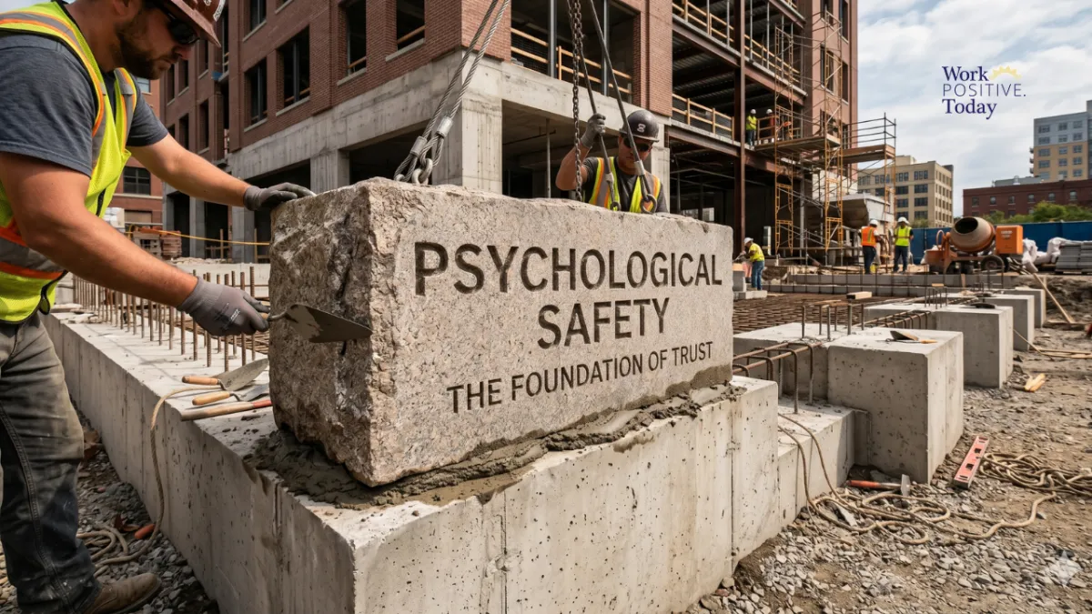 Psychological Safety Is the Foundation of a Mentally Healthy Work Culture