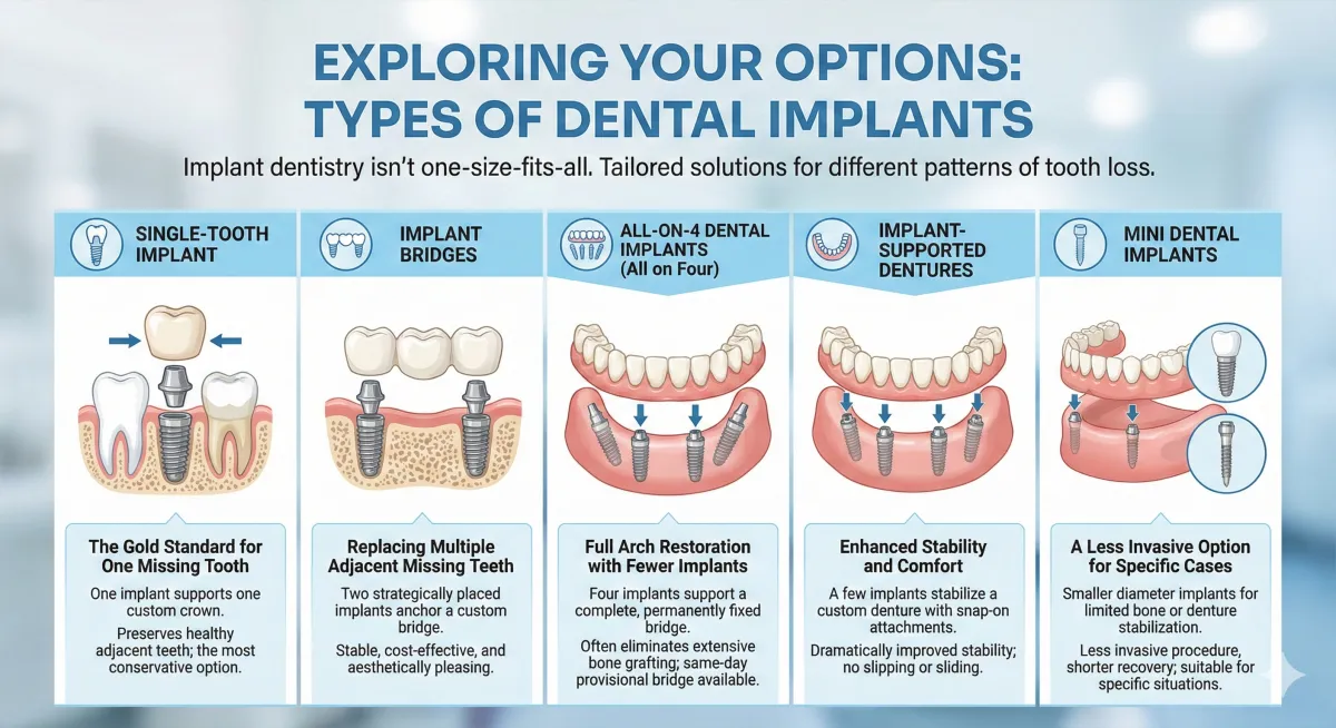 Different Types of Dental Implants