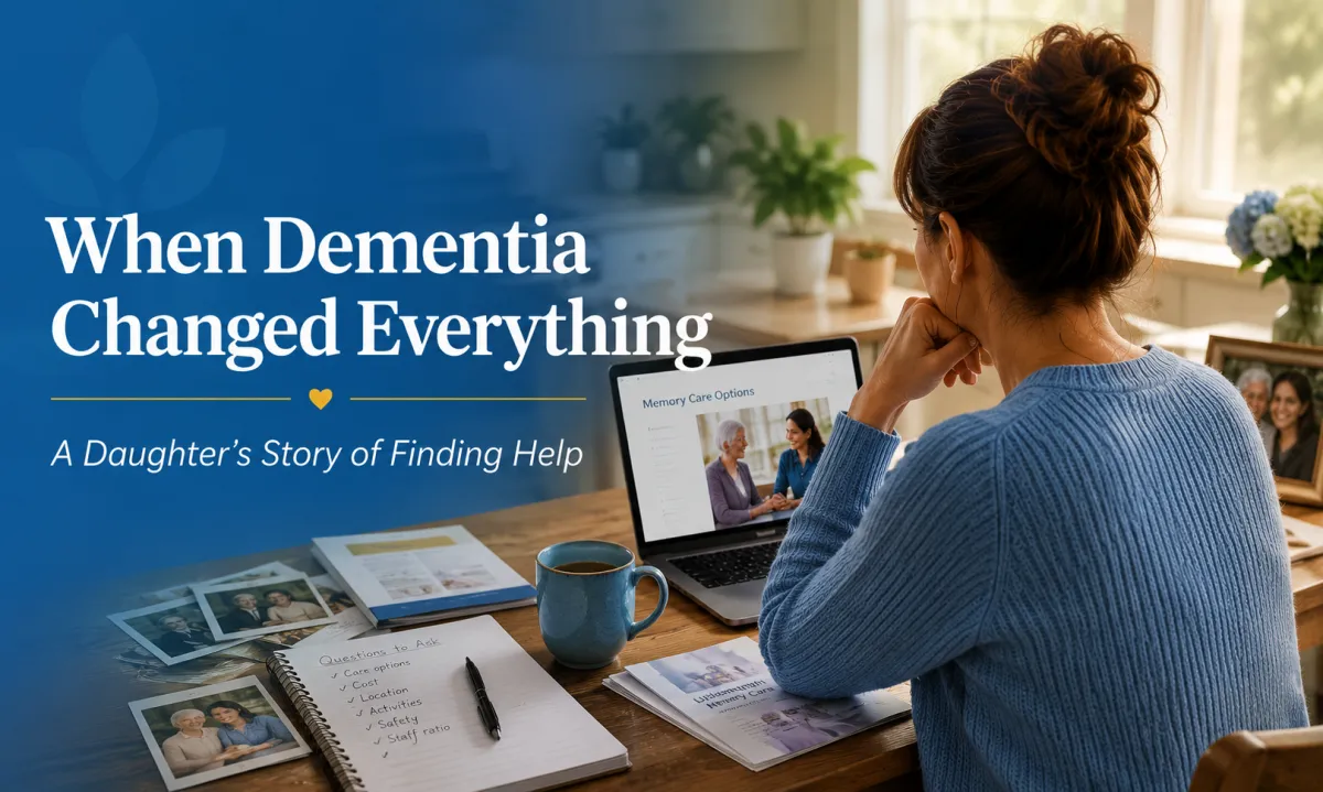 A Daughter's Story: Finding Memory Care for a Parent With Dementia