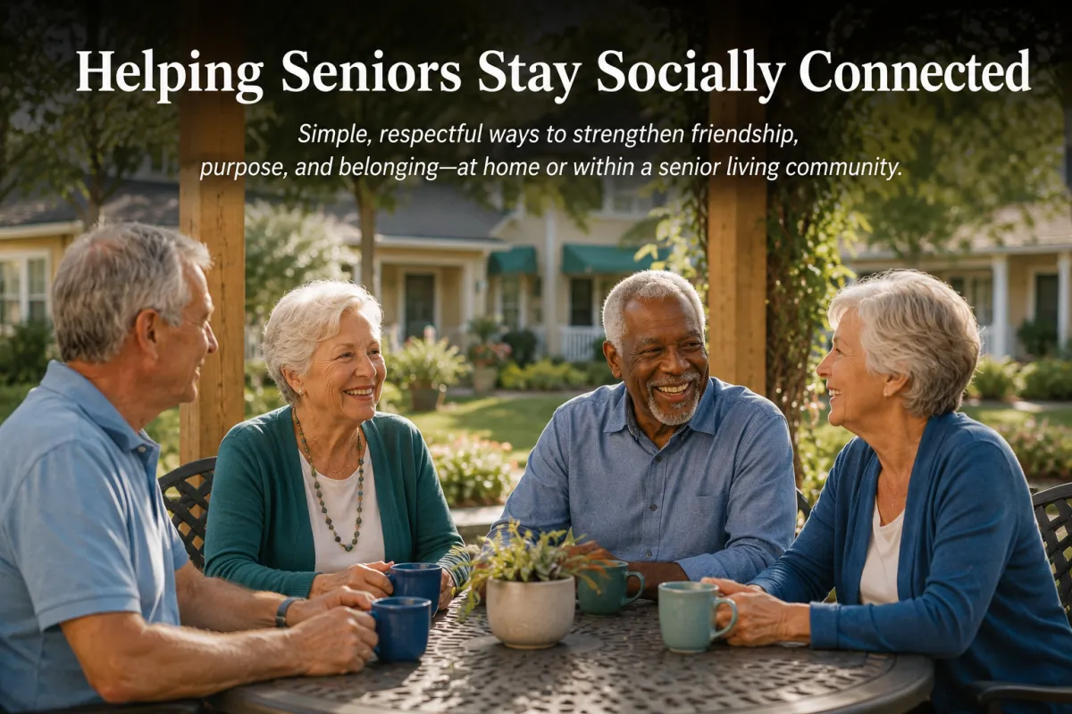 Helping Seniors Stay Socially Connected: A Practical Family Guide