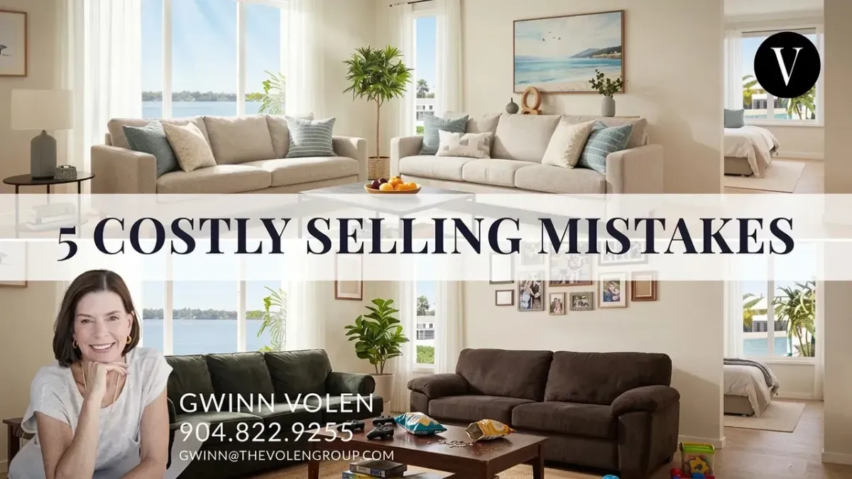 5 Costly Mistakes Ponte Vedra Beach Sellers Make
