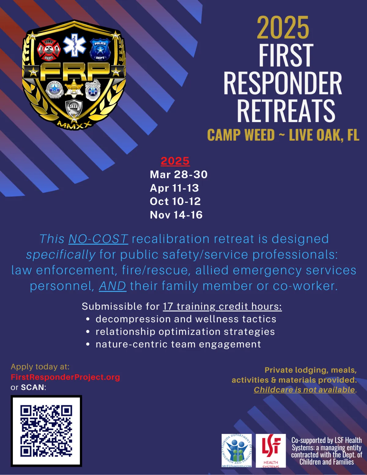 First Responder Retreats 2025