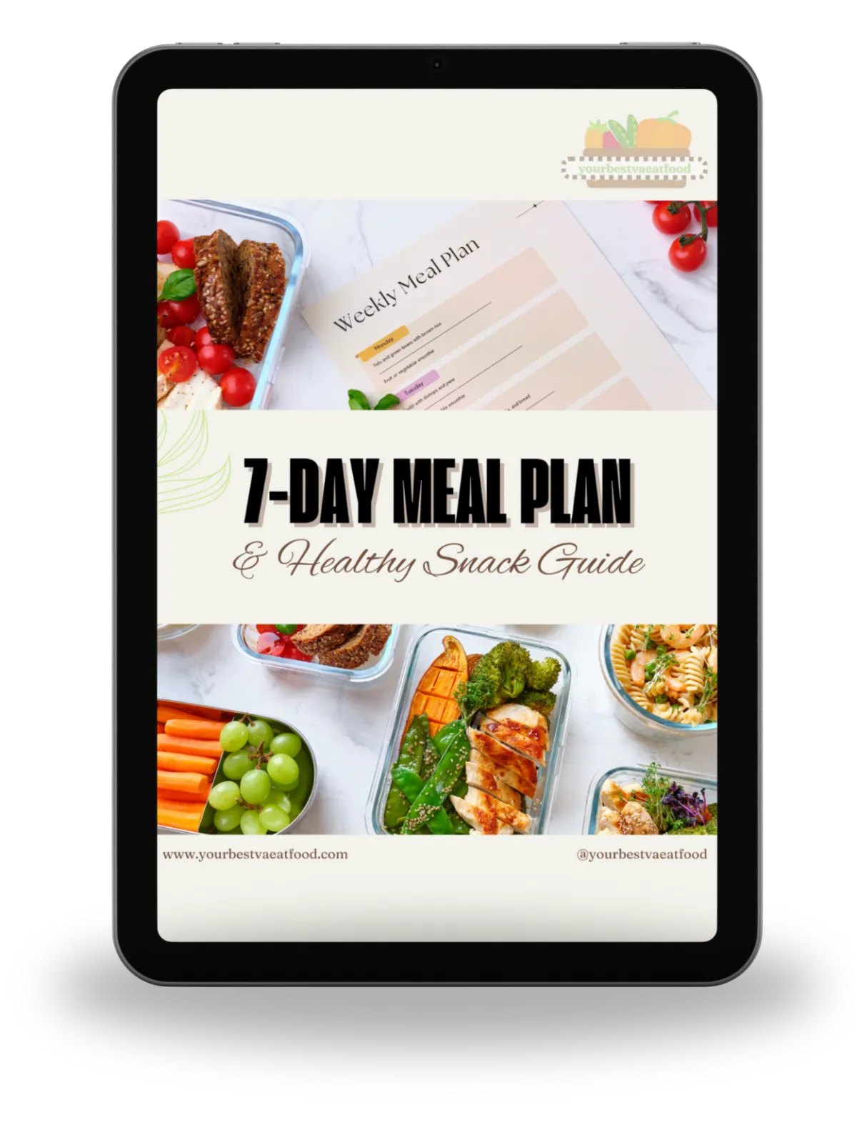 Free 7-day Meal Plan PDF
