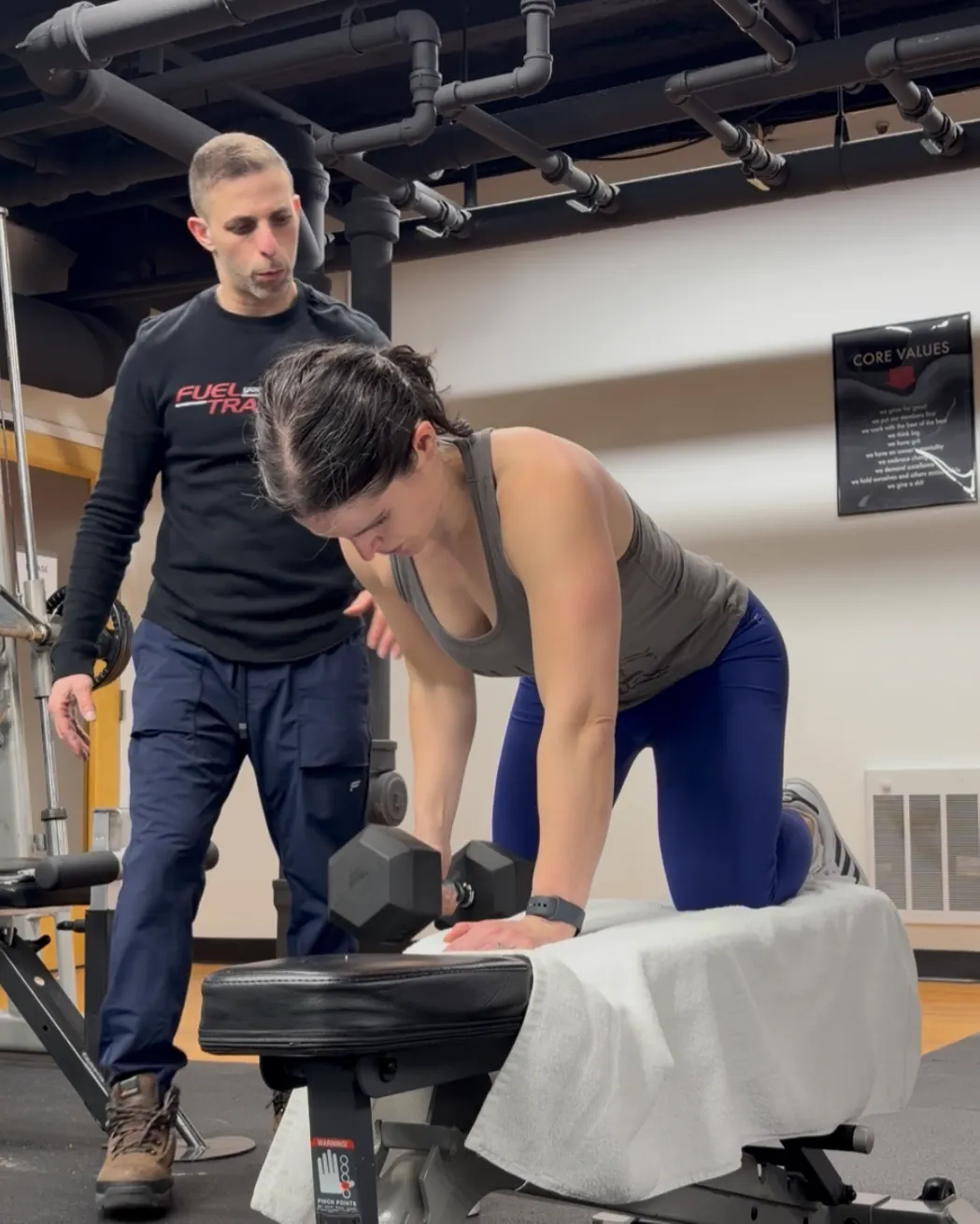 Group fitness class at On Course Training in Mashpee MA