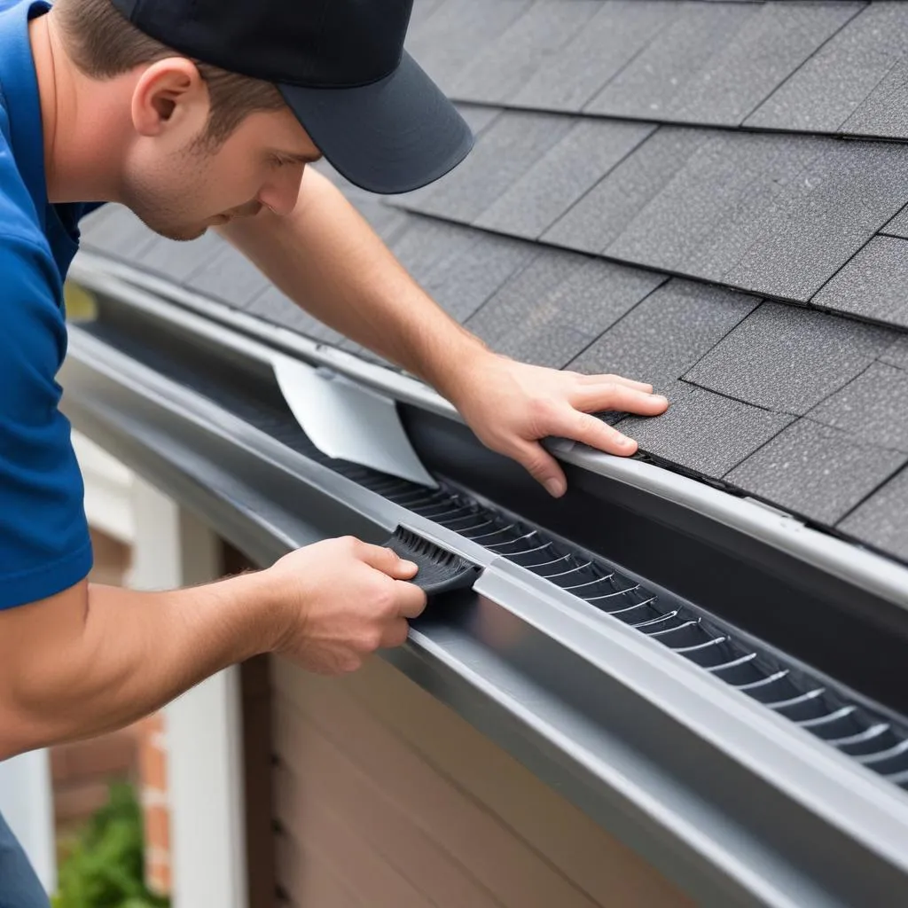 gutter guard installation North Bay