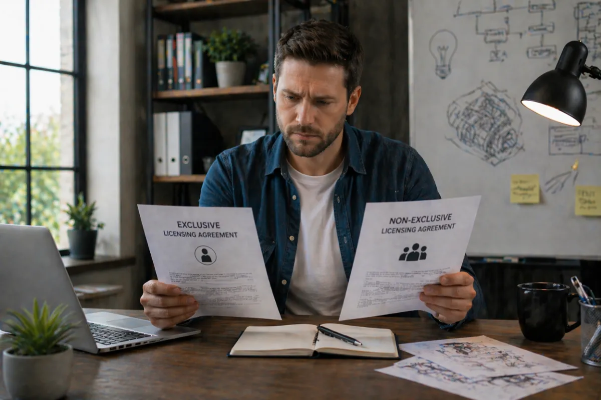 Exclusive vs Non-Exclusive Licensing: Differences & Examples