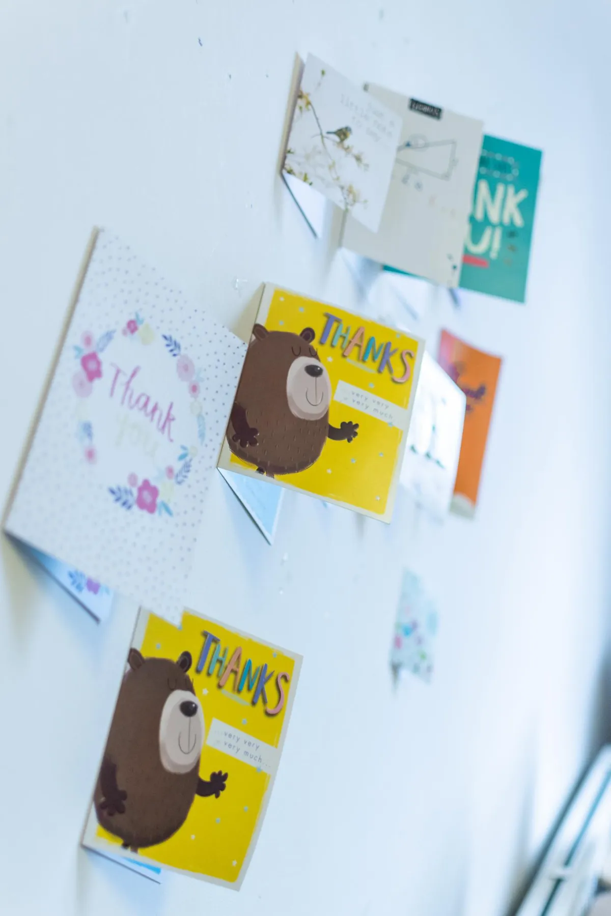 Thank you cards from happy equity release clients