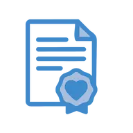 Specialist Mortgage icon with sealed document representing wills and legacy planning