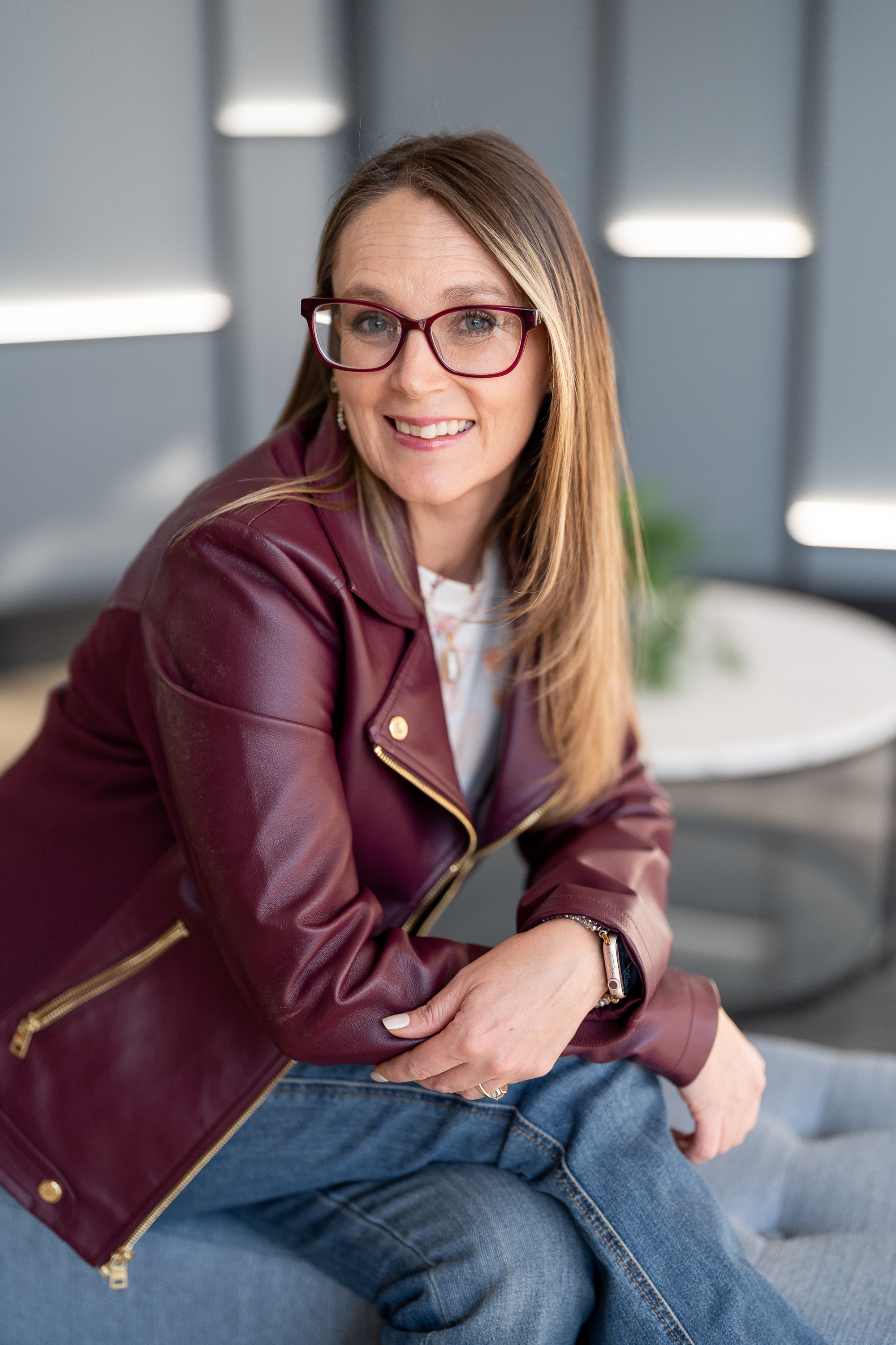 Photo of the Let Her Rise event host