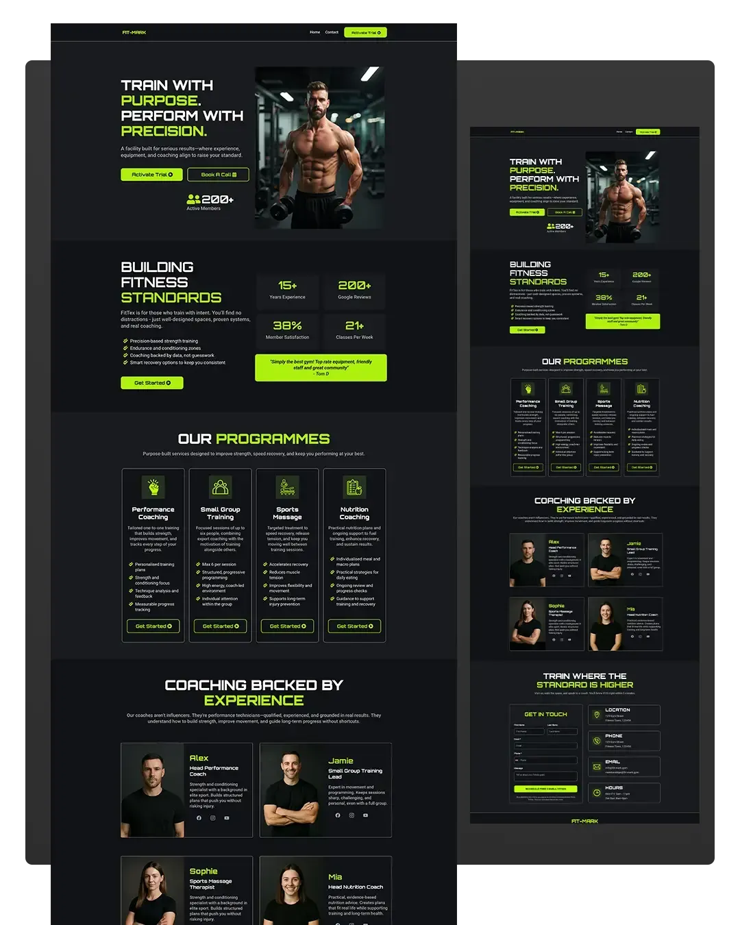 High-converting funnel templates for lead generation on High Level, featuring responsive design and diverse styles.