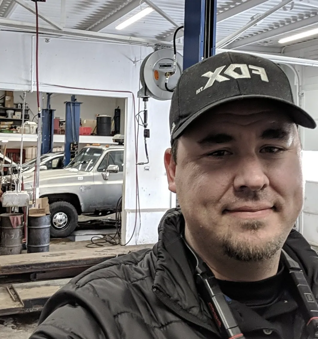 Aaron Lefebvre owner C&J Auto Repair Osseo MN-
