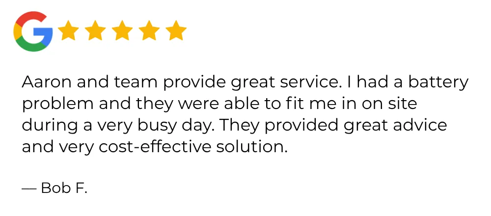 C&J auto repair review - Osseo MN - car batteries