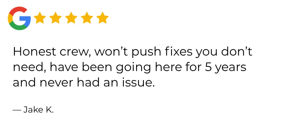 C&J auto repair review - Osseo MN - honest crew