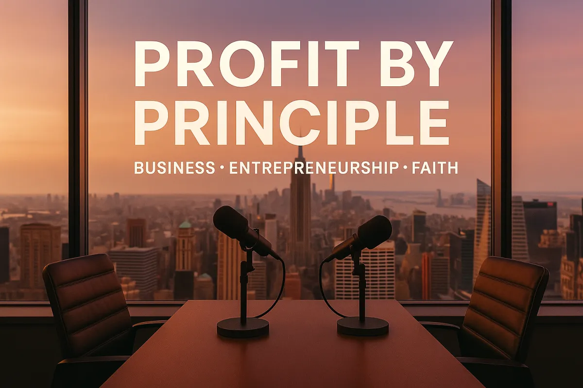 Profit by Principle, a podcast on business, entrepreneurship, and faith based on Dr. Mikel Brown's writings