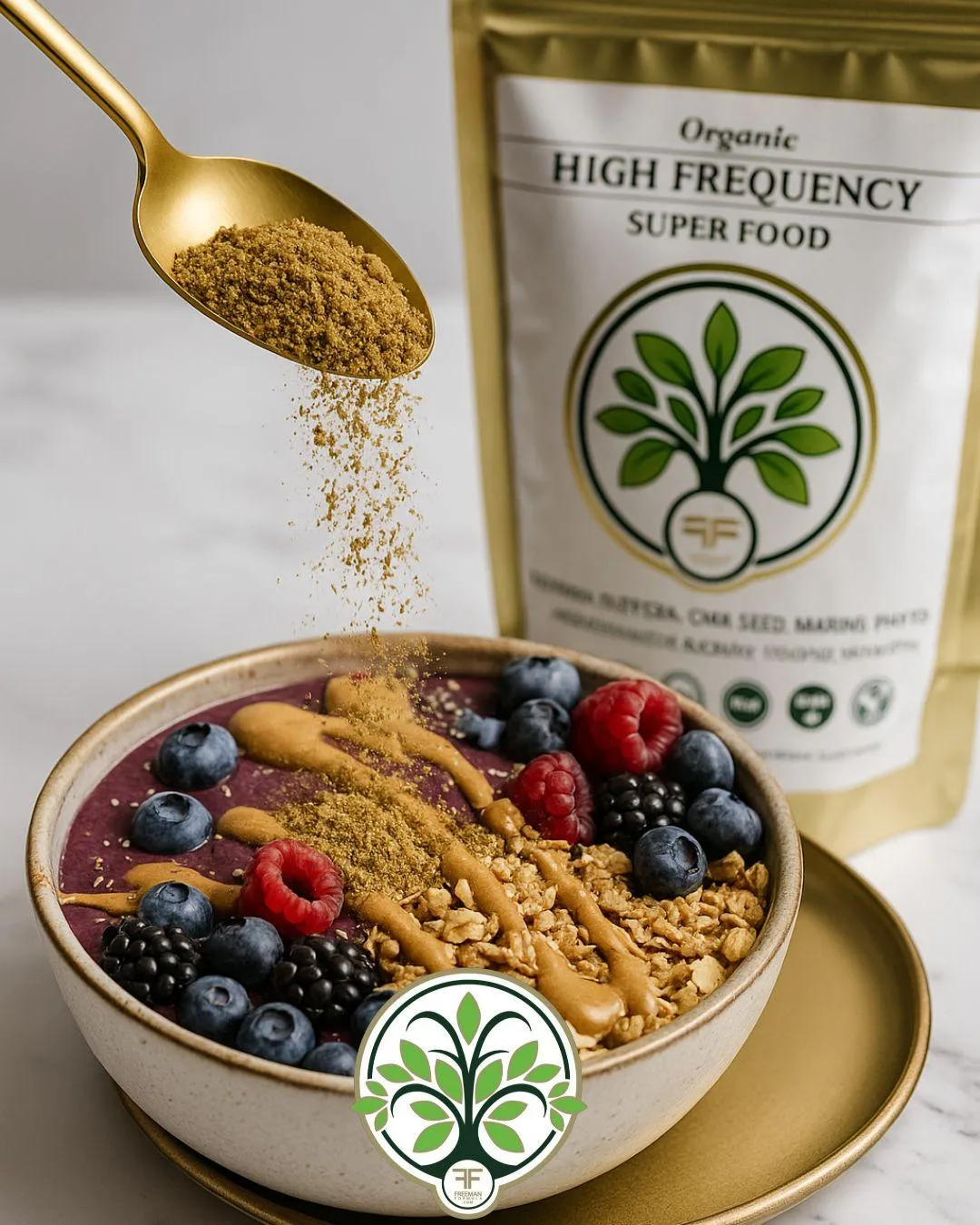 cellular daily nutrition foundational superfood, daily raw high frequency food