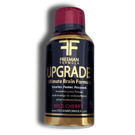 Upgrade Brain Formula Wild Cherry – natural nootropic supplement for enhanced focus and mental clarity