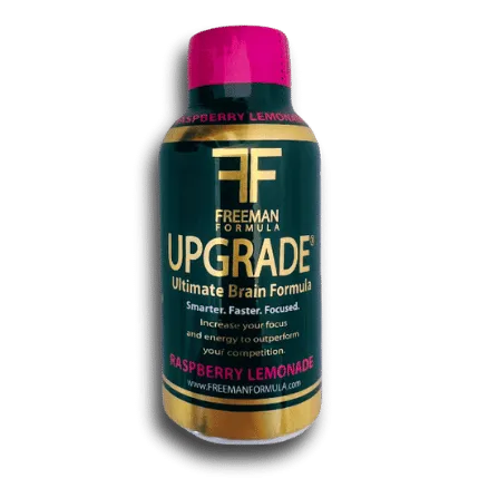 Upgrade Brain Formula Raspberry Lemonade – brain-boosting nootropic for improved memory and productivity