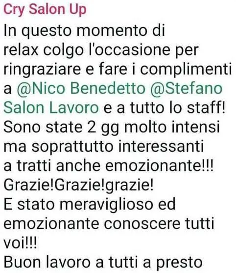 Testimonianze Salone Automatico