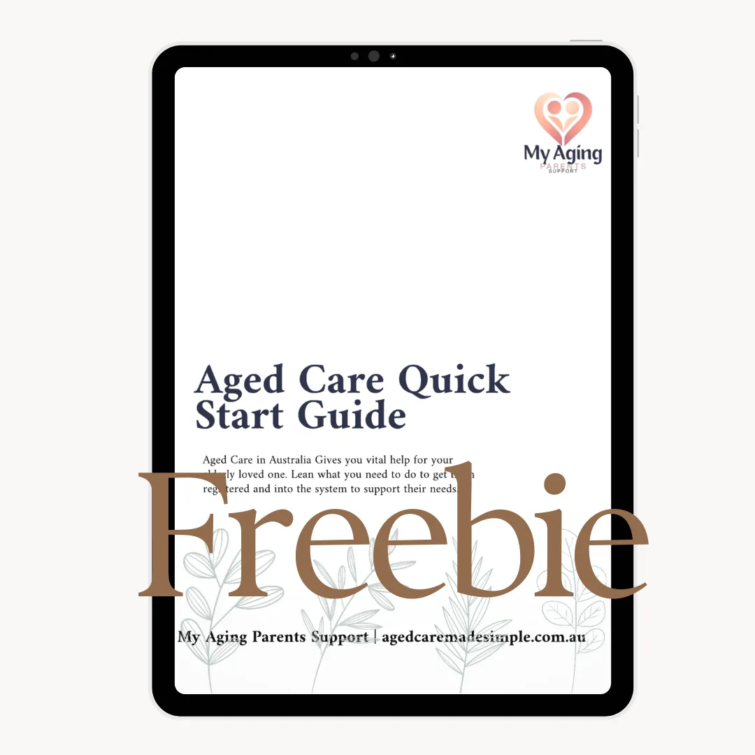 A warm, realistic photo of a daughter holding the Free Quick Start Guide.