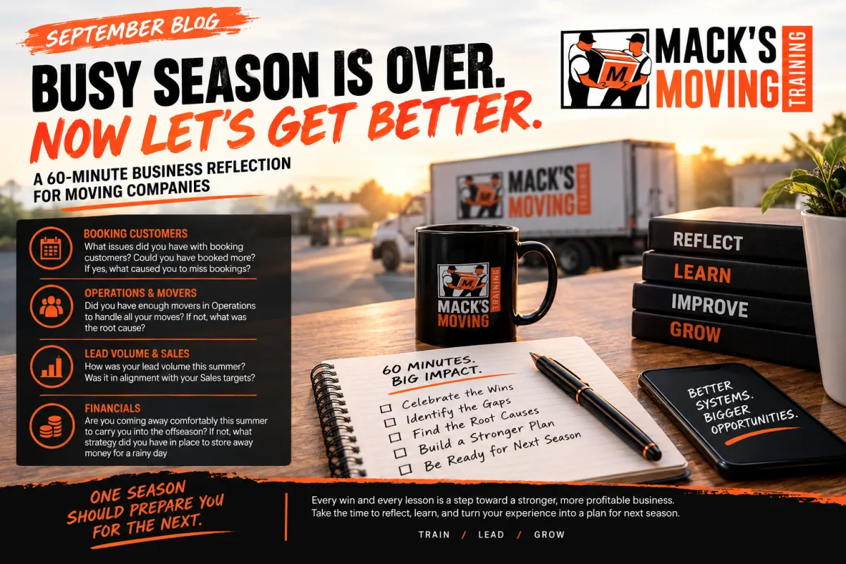 Busy Season is Over Now Lets Get Better