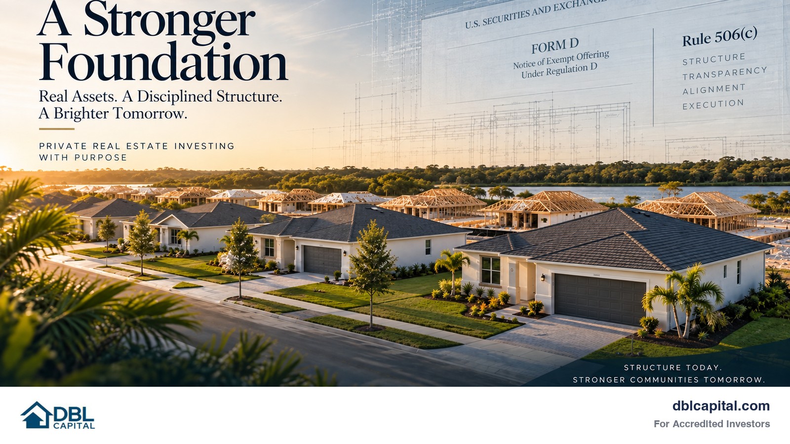 Why SEC Regulation D Matters in a Private Real Estate Fund