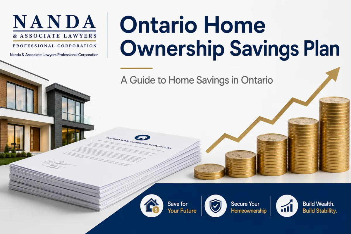 How Real Estate Lawyers Help With Ontario Home Ownership Savings Plan