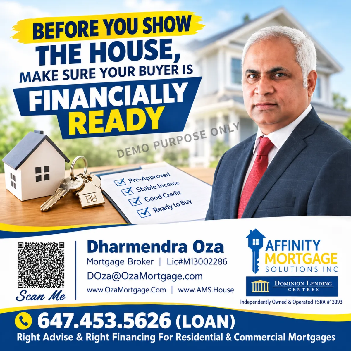Befor you show the House, Make sure your Buyer is Financially Ready