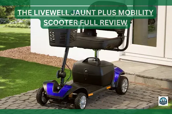 Blue livewell Jaunt Plus Mobility Scooter