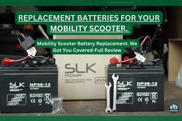 Mobility Scooter  Replacement battery picture