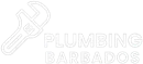 Plumbing barbado logo rench and wrting